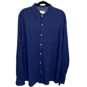 Sons of Fortune New York Men's Button Down Long Sleeve Blue Size XL